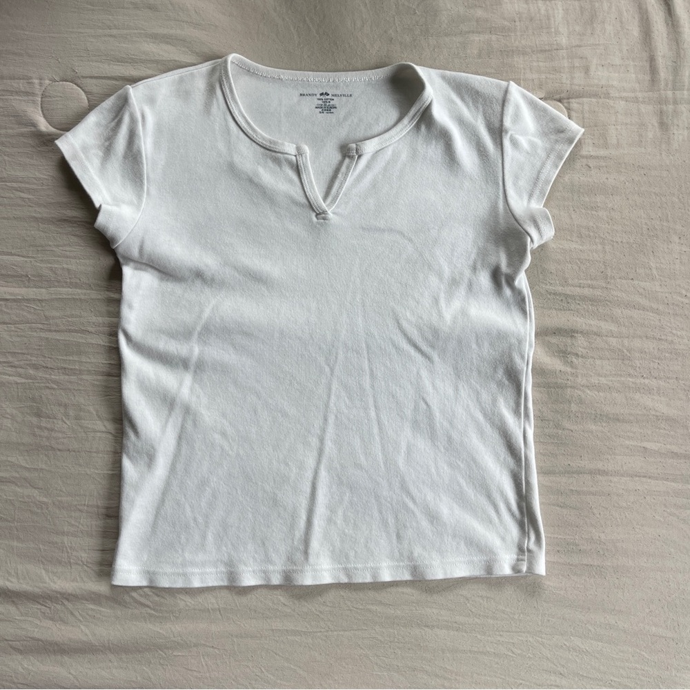 Brandy Melville V Cutout Shirt
